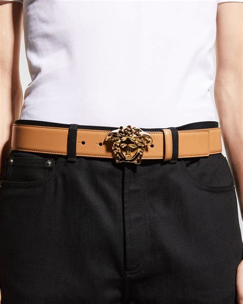 versace belt 2016|versace medusa buckle leather belt.